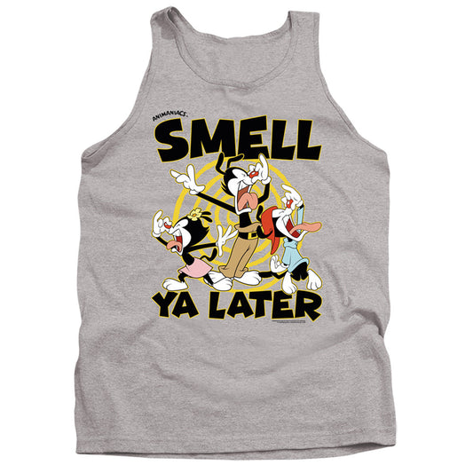 Animaniacs Ell Ya Later Mens Tank Top Shirt Athletic Heather Officially Licensed