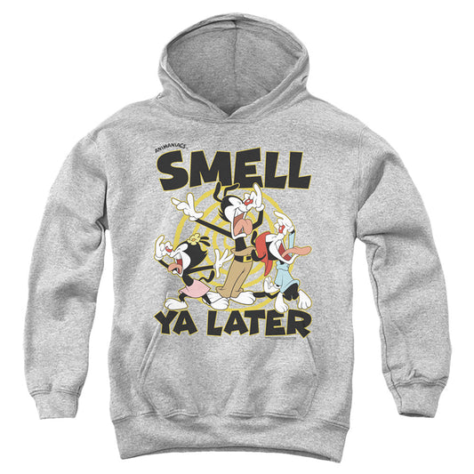 Animaniacs ell Ya Later Kids Youth Hoodie Athletic Heather Officially Licensed