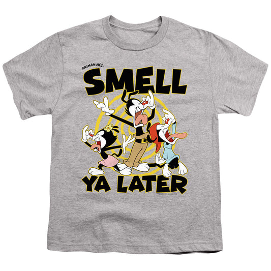 Animaniacs ell Ya Later Kids Youth T Shirt Athletic Heather Officially Licensed
