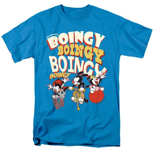 Animaniacs Boingy Mens T Shirt Turquoise Officially Licensed
