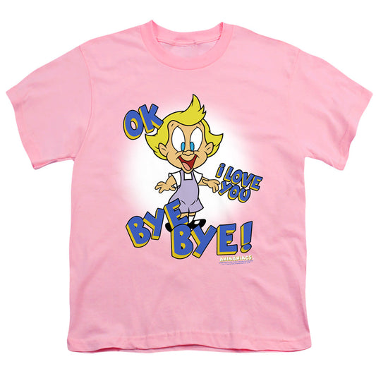 Animaniacs Mindy Kids Youth T Shirt Pink Officially Licensed
