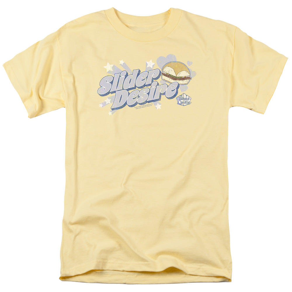 White Castle Slider Desire Mens T Shirt Banana Officially Licensed