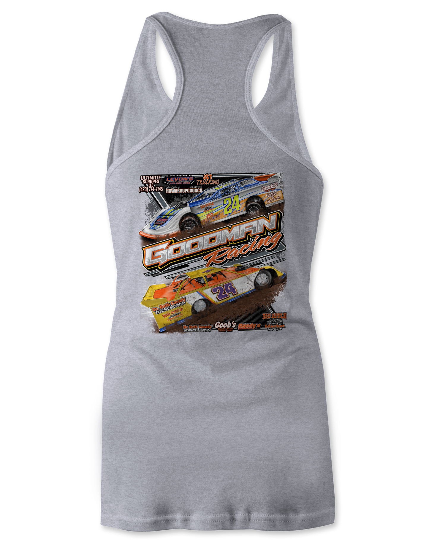 Goodman Racing Tank Tops