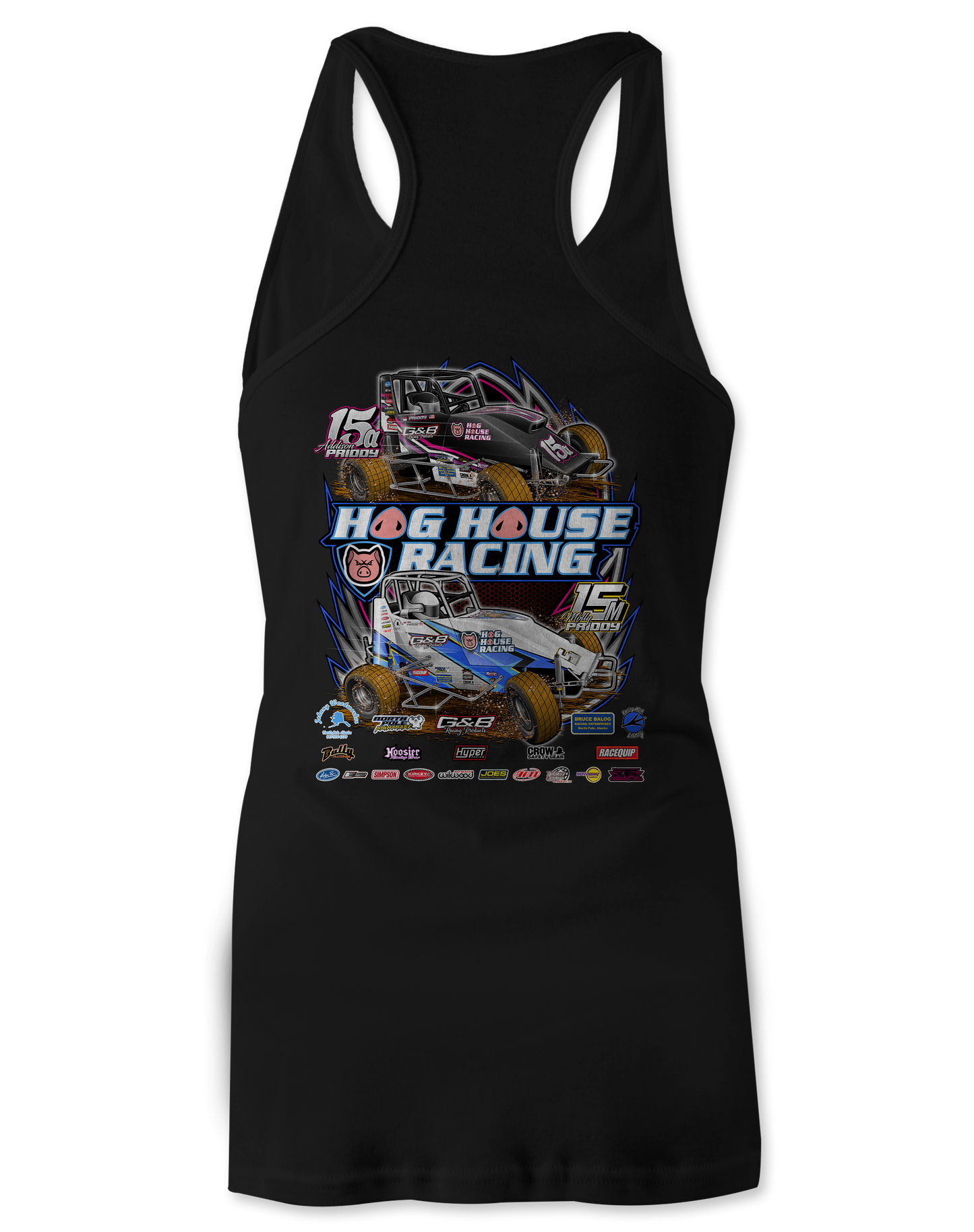 Hoghouse Racing Tank Tops