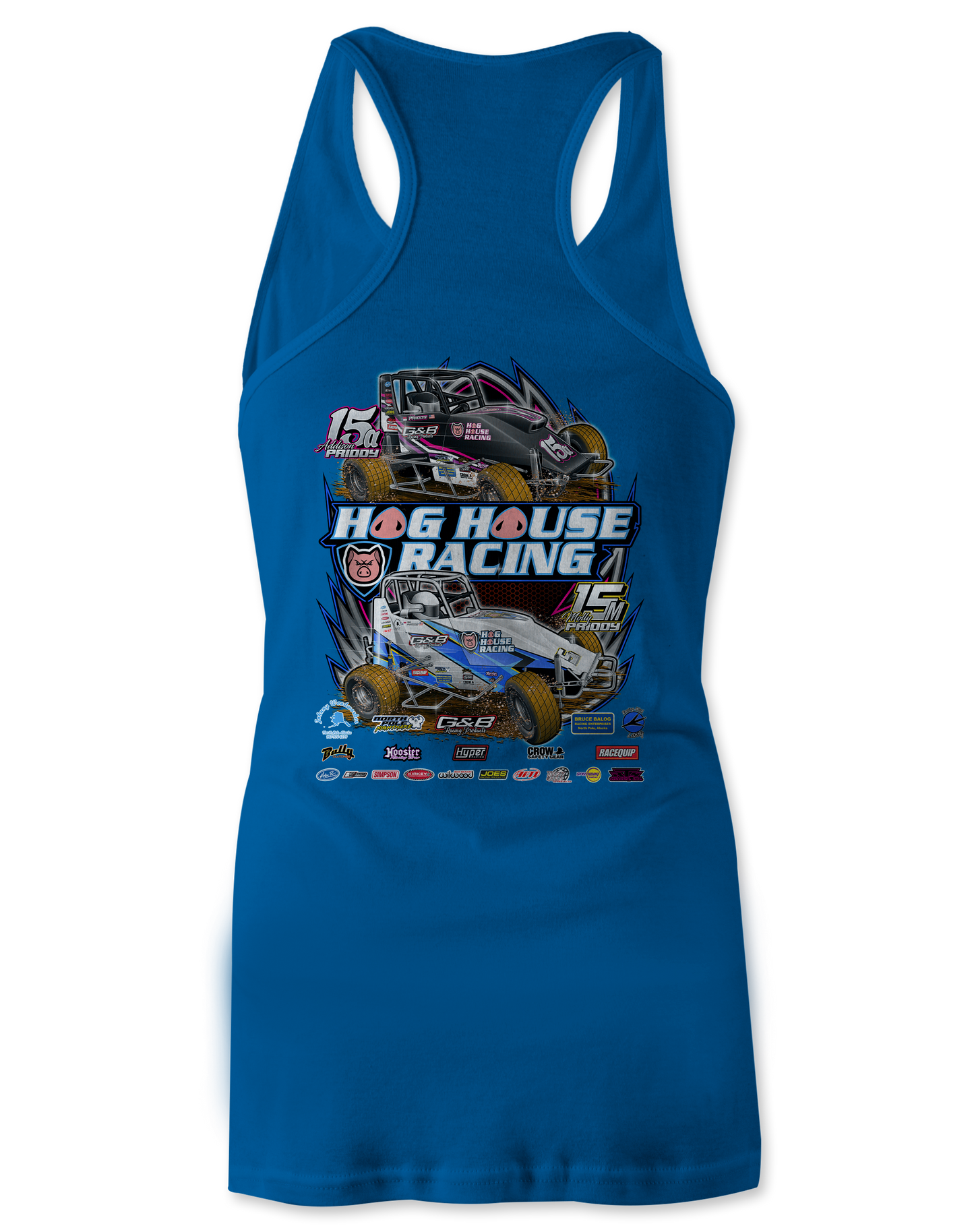 Hoghouse Racing Tank Tops