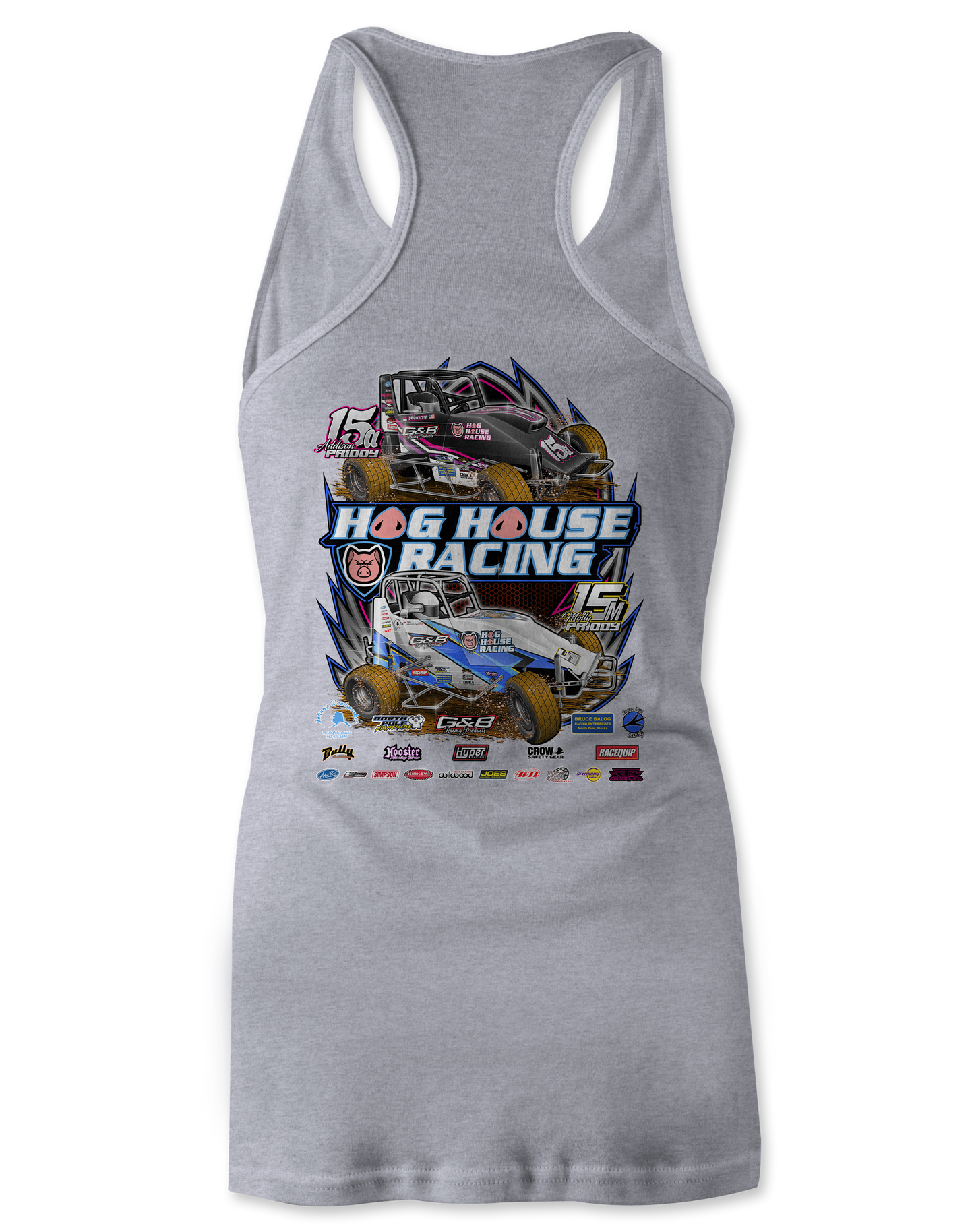 Hoghouse Racing Tank Tops