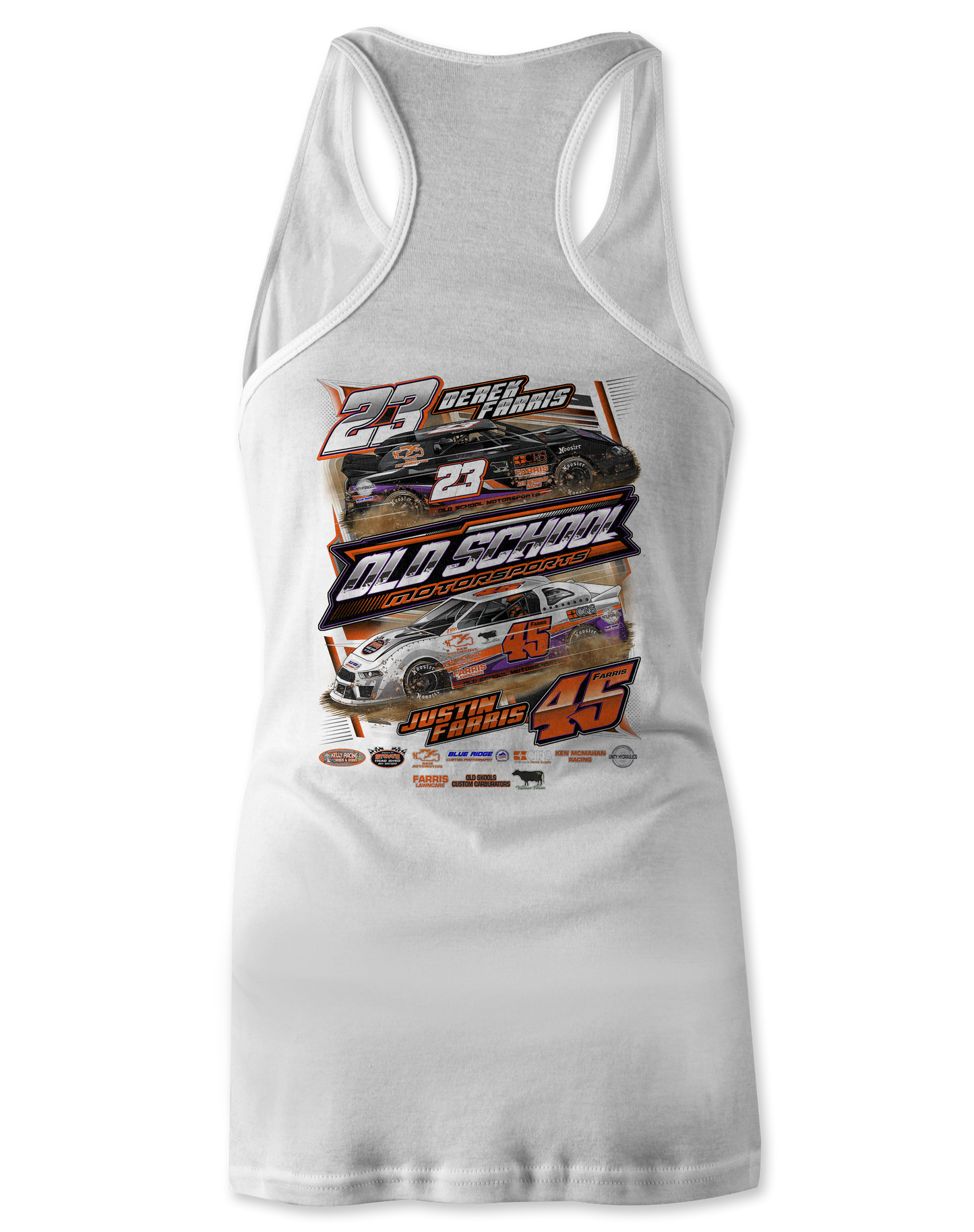 Old School Motorsports Tank Tops