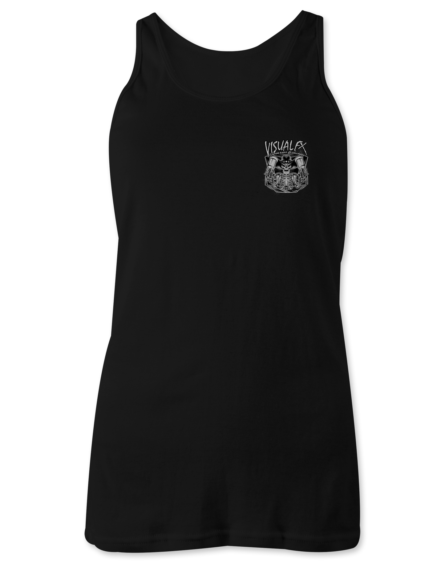 Visual FX Black and White Tank Tops