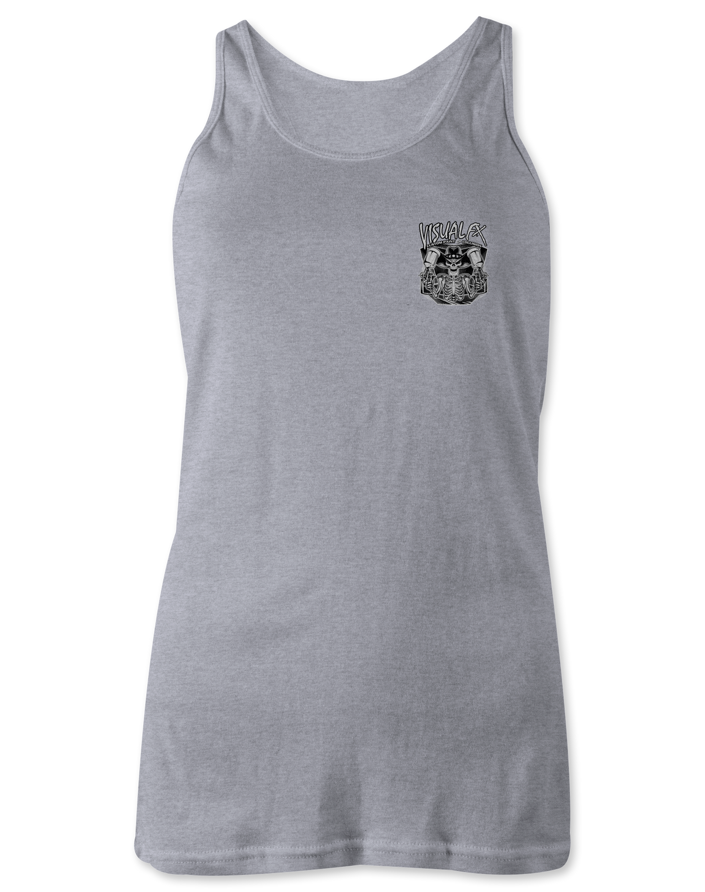 Visual FX Black and White Tank Tops