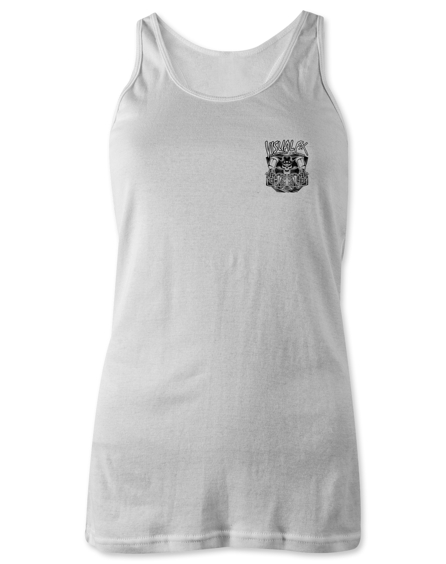 Visual FX Black and White Tank Tops