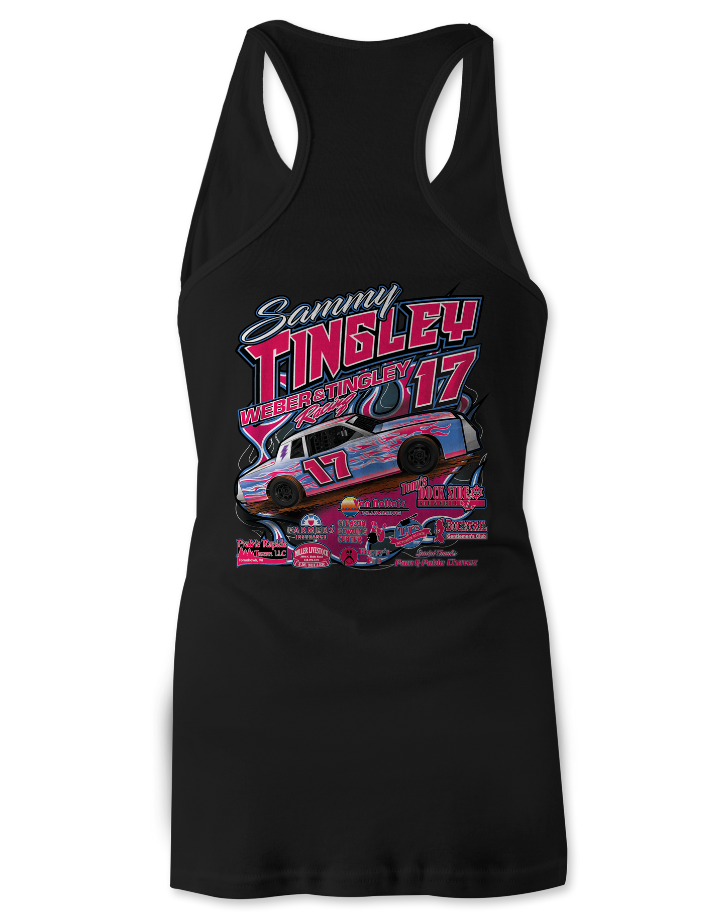 Weber & Tingley Racing Tank Tops