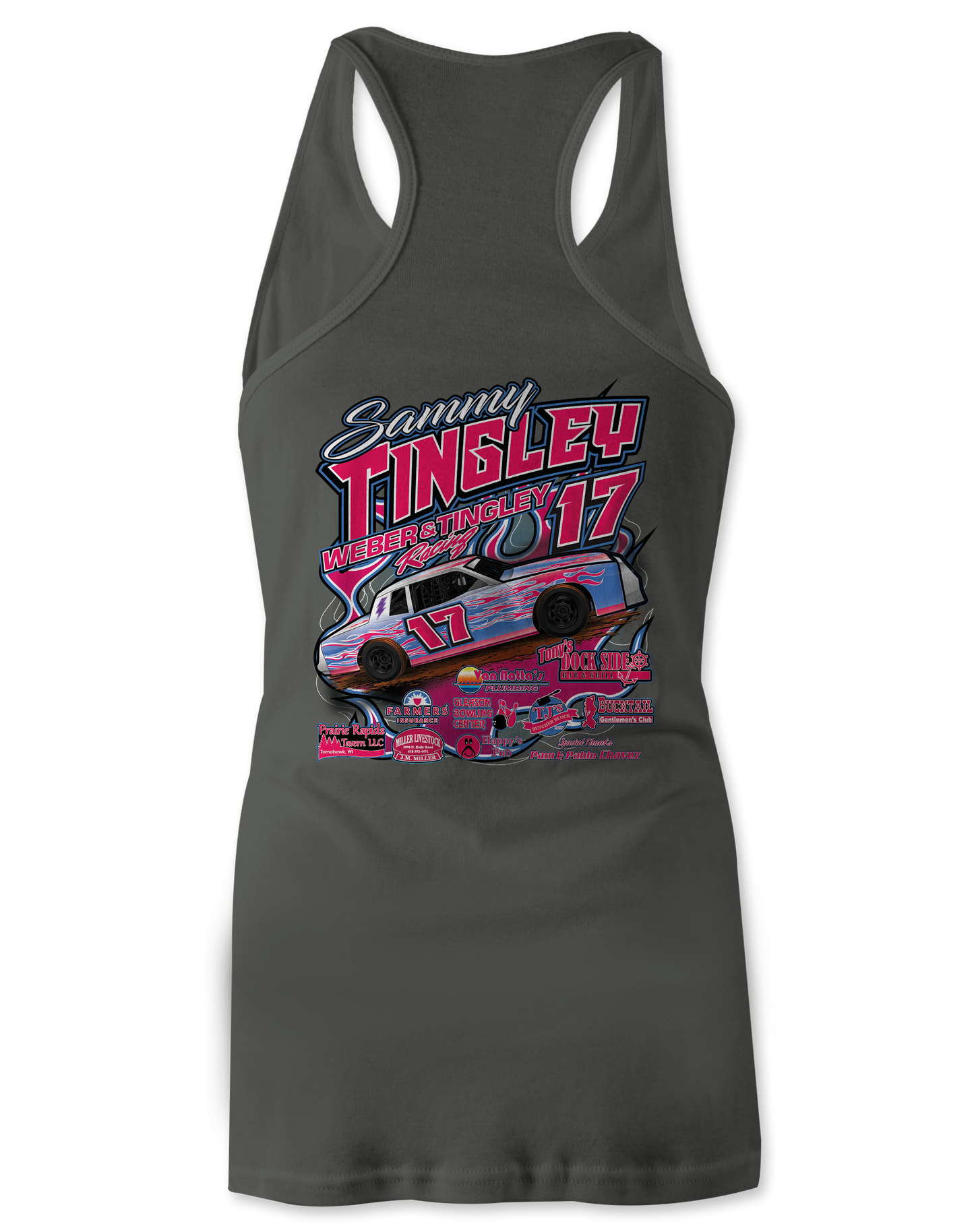 Weber & Tingley Racing Tank Tops