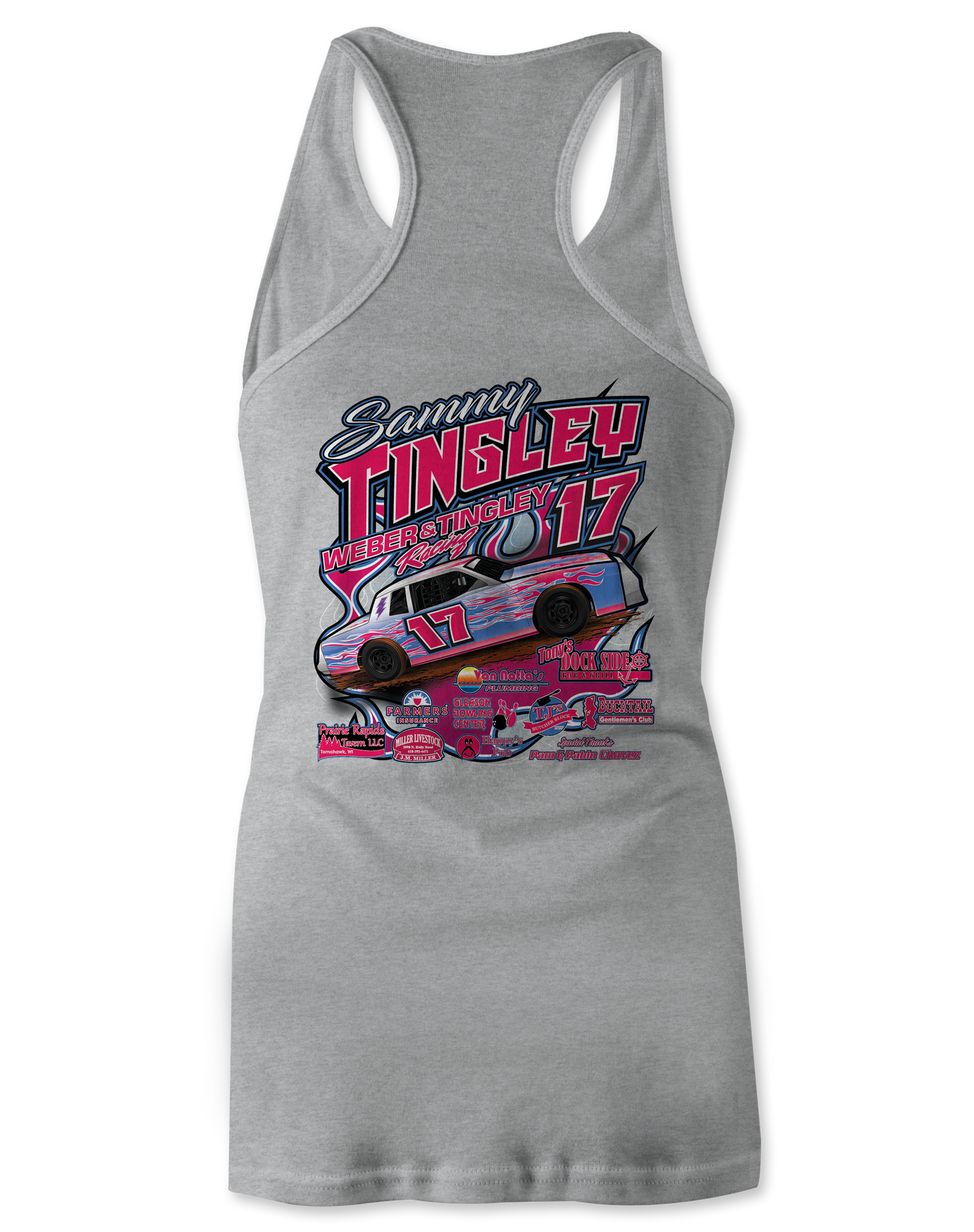 Weber & Tingley Racing Tank Tops