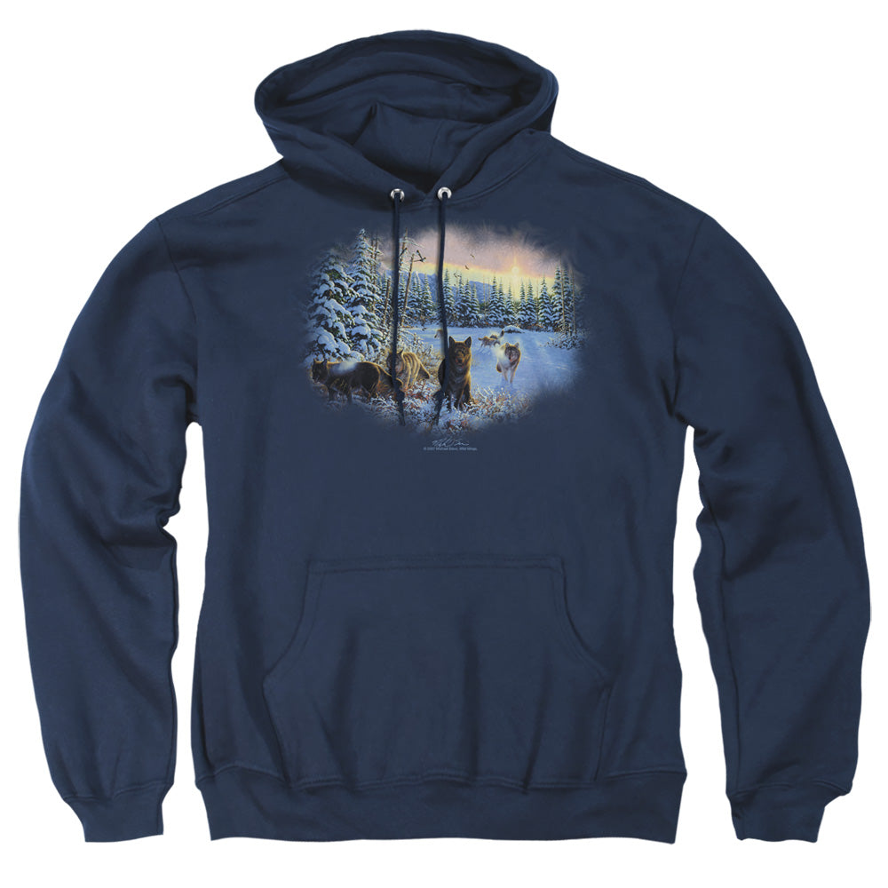 Wildlife Hunter'S Moon The Spoils Mens Hoodie Navy