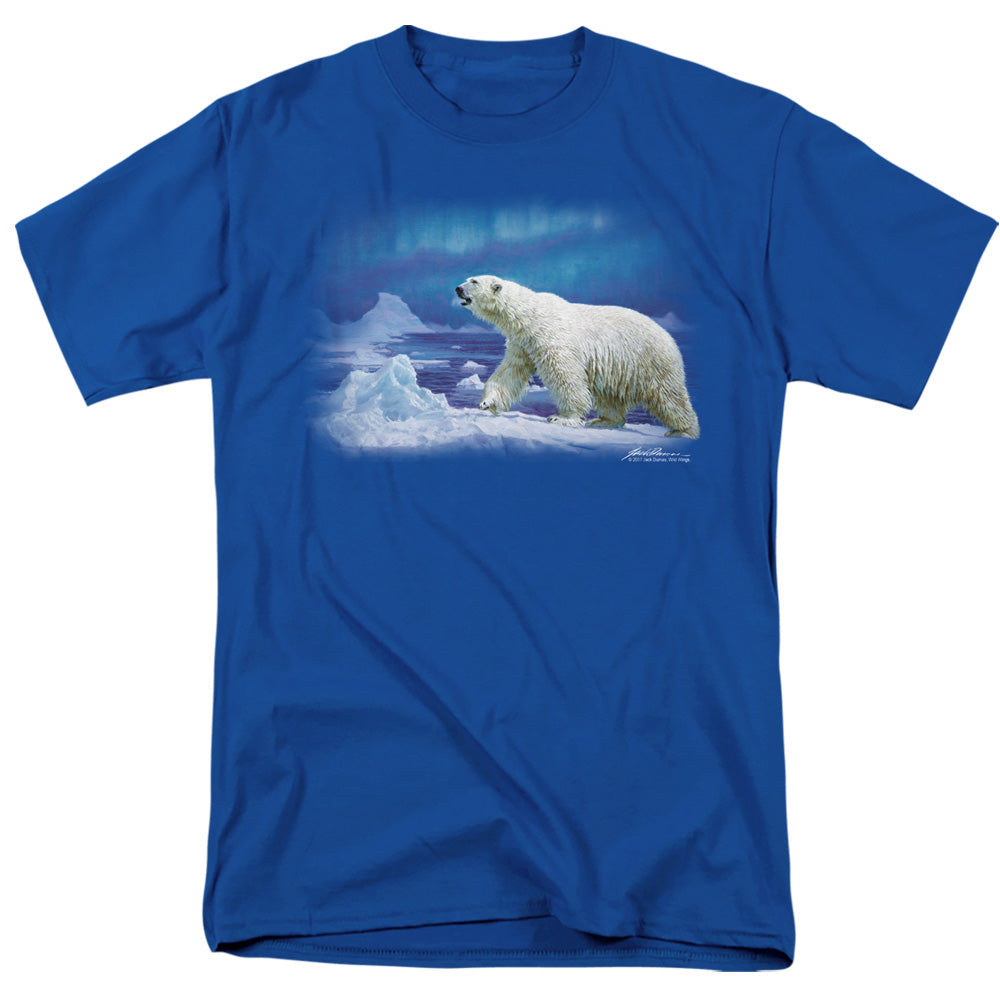 Wildlife Nomad Of The North Mens T Shirt Royal Blue Officially Licensed