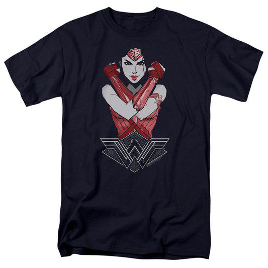 Wonder Woman Movie Amazon Mens T Shirt Navy Blue Officially Licensed