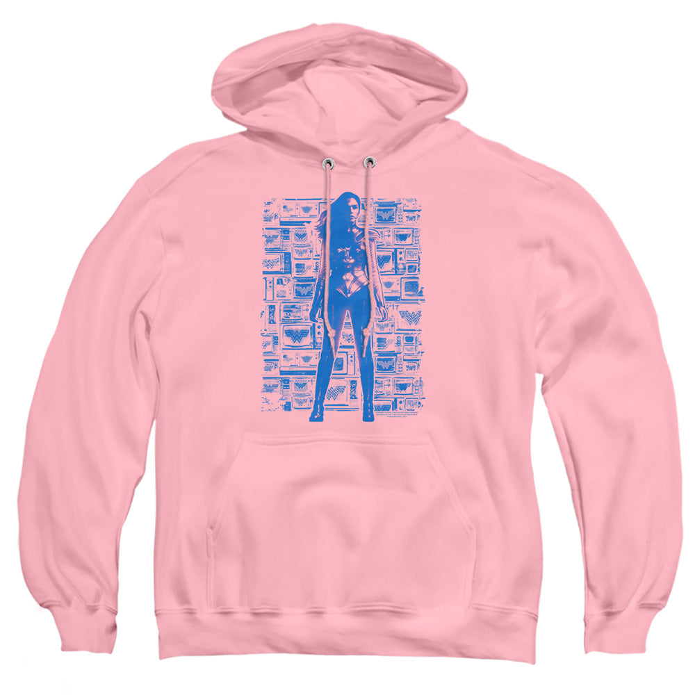 Wonder Woman 84 Televisions Mens Hoodie Pink Officially Licensed