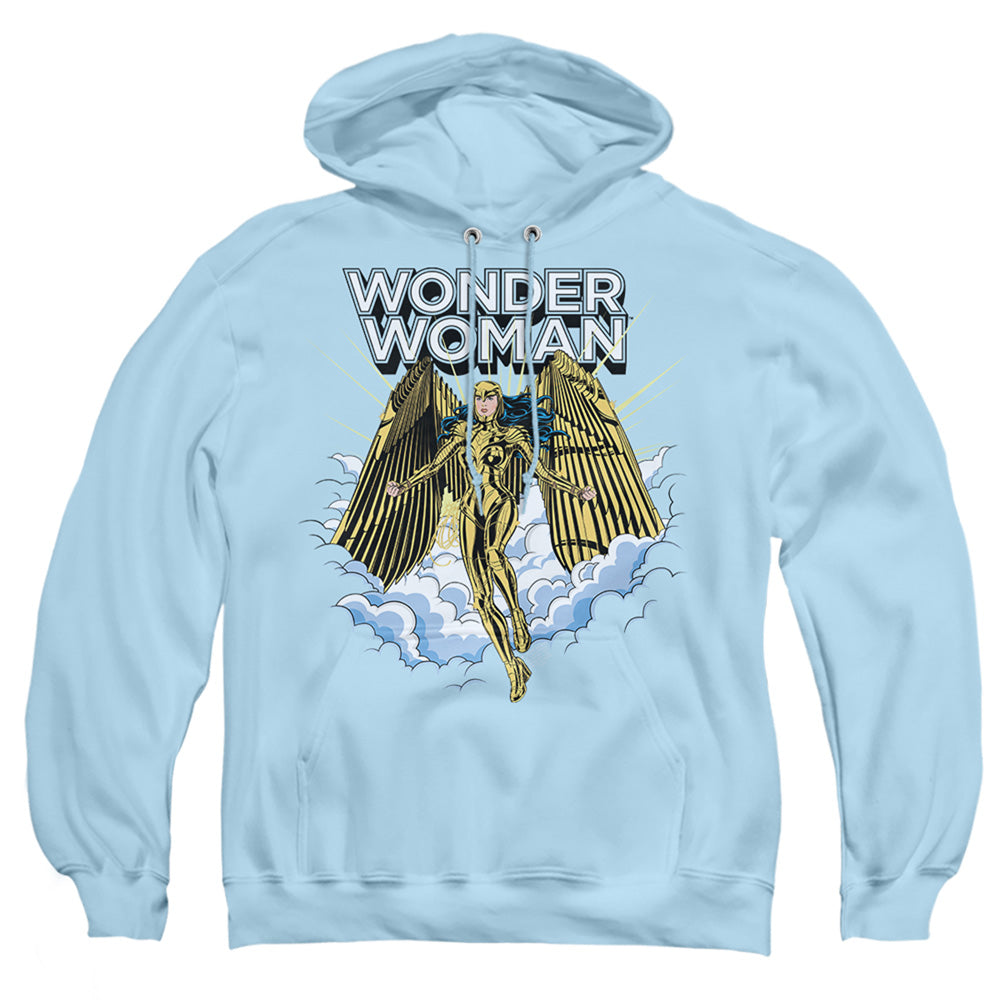 Wonder Woman 84 Glorious Wonder Mens Hoodie Light Blue Officially Licensed