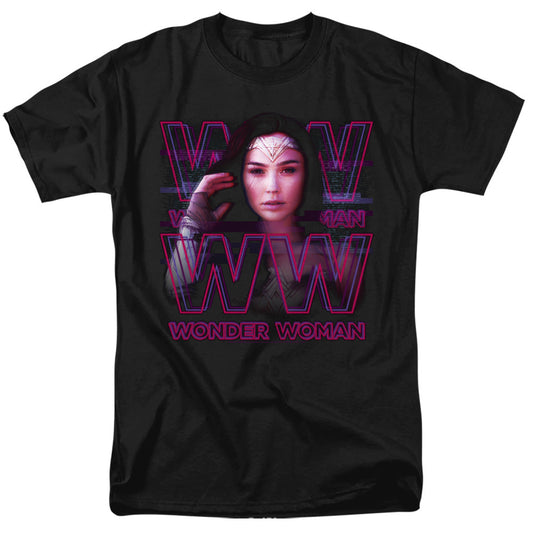 Wonder Woman 84 Vaporwave Wonder Woman Mens T Shirt Black Officially Licensed