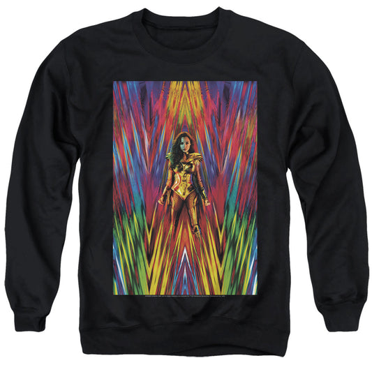 Wonder Woman 84 Ww84 Poster Mens Crewneck Sweatshirt Black Officially Licensed