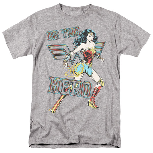 Wonder Woman 84 Be The Hero Mens T Shirt Athletic Heather Officially Licensed
