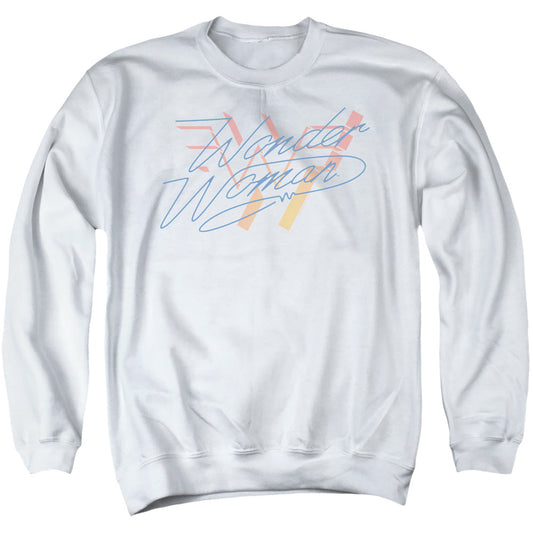 Wonder Woman 84 Wonder Fade Mens Crewneck Sweatshirt White Officially Licensed