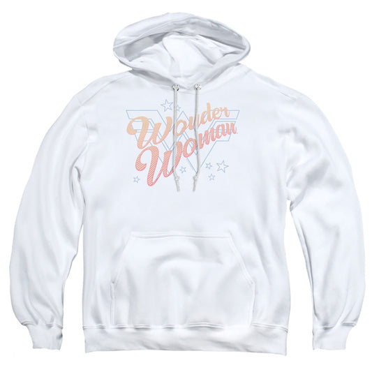 Wonder Woman 84 Wonder Lines Mens Hoodie White Officially Licensed