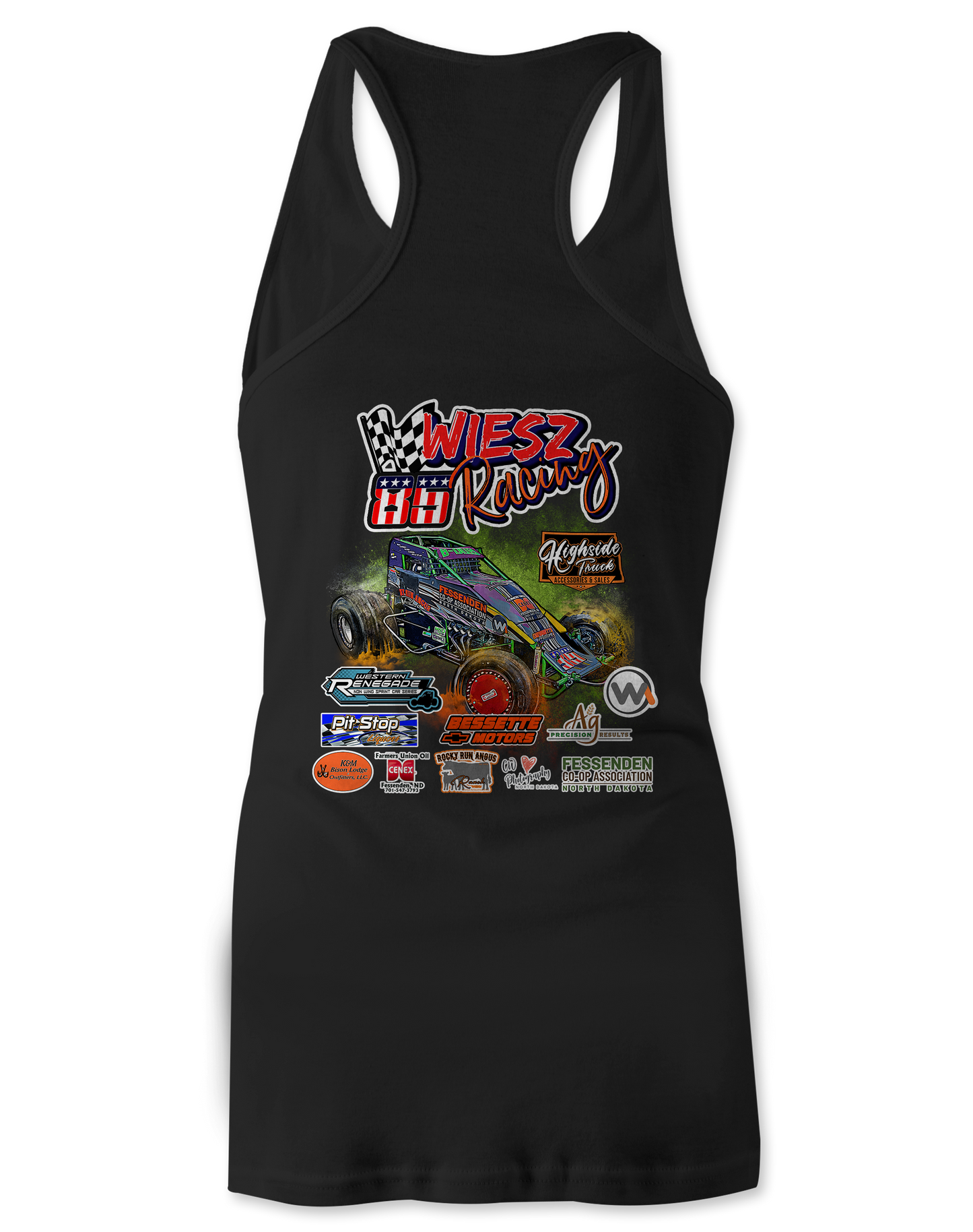 Wiesz Racing Tank Tops