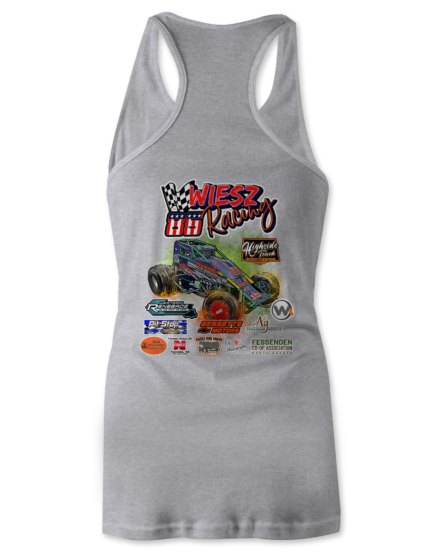 Wiesz Racing Tank Tops
