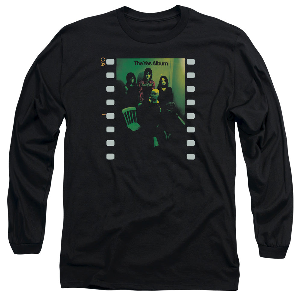 Yes Album Mens Long Sleeve Shirt Black Officially Licensed