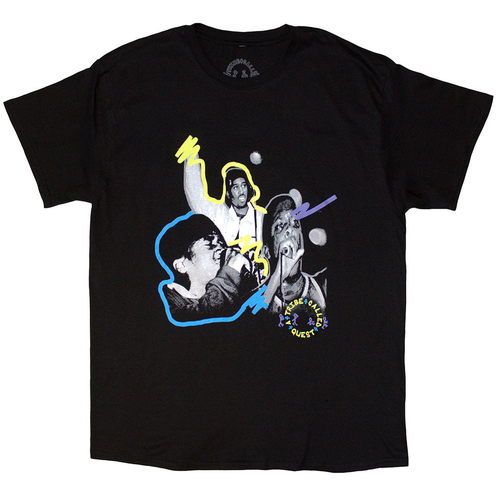 A Tribe Called Quest Paint [T-Shirt] Black