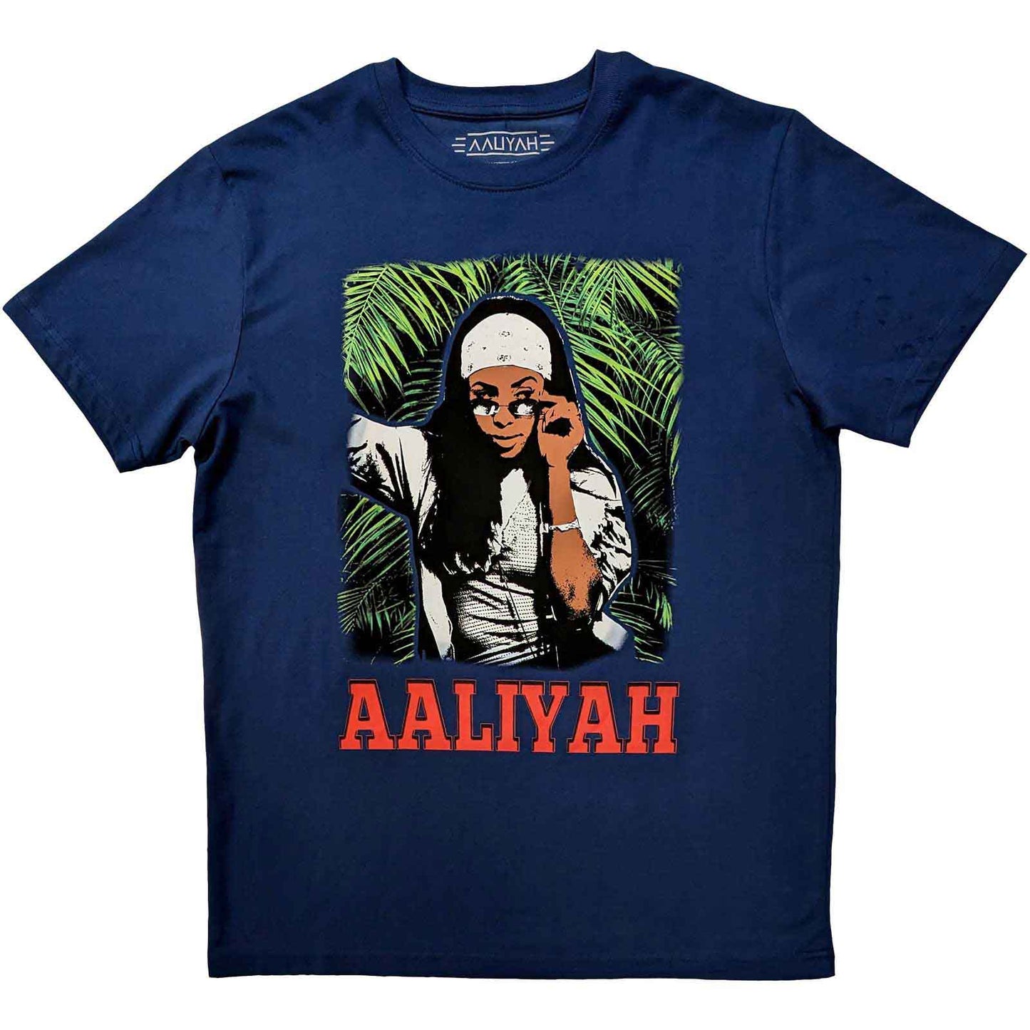 Aaliyah Foliage [T-Shirt] Blue
