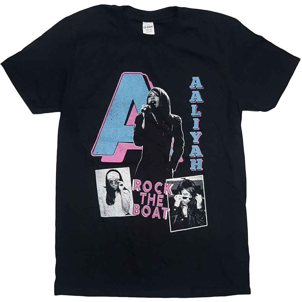 Aaliyah Rock The Boat [T-Shirt] Black
