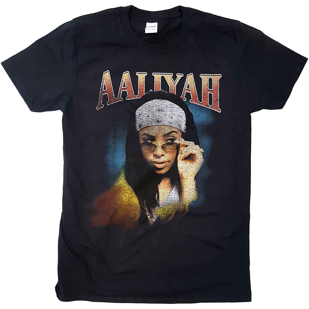 Aaliyah Trippy [T-Shirt] Black
