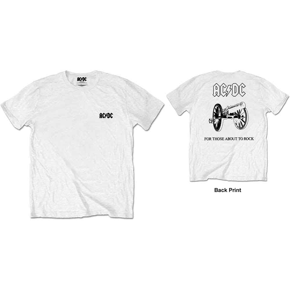 AC/DC About To Rock [T-Shirt] White