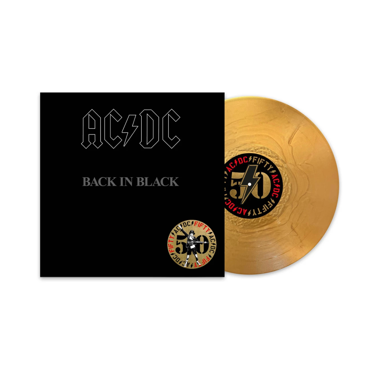 Back In Black (50th Anniversary Edition, Gold Color Vinyl) [Vinyl]