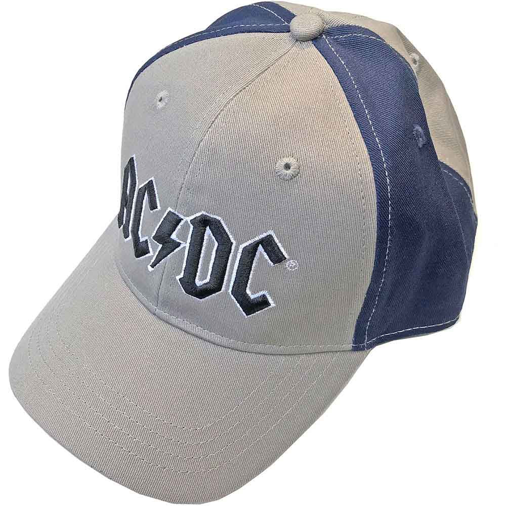 AC/DC Black Logo [Hat] Blue, Grey