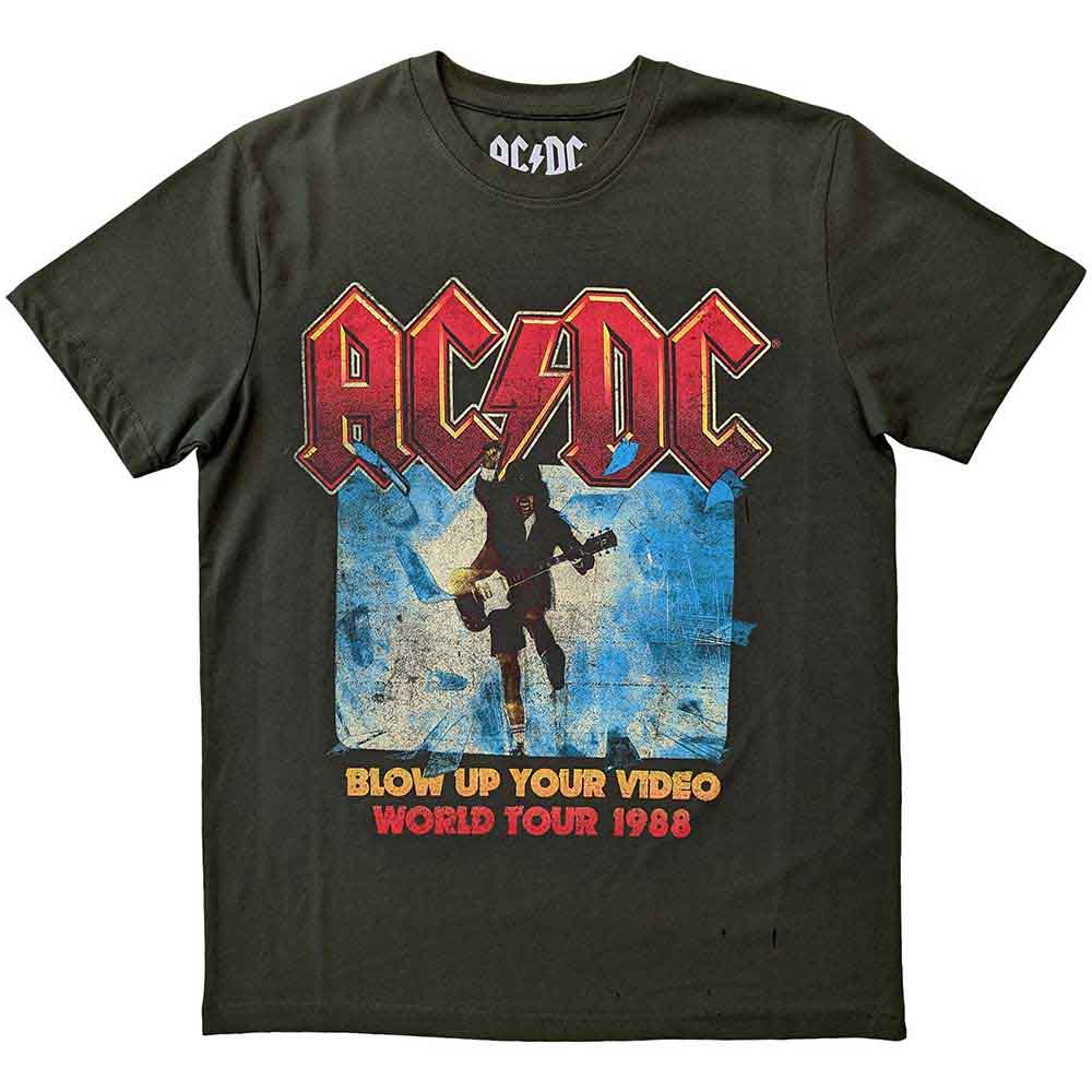 AC/DC Blow Up Your Video [T-Shirt] Green