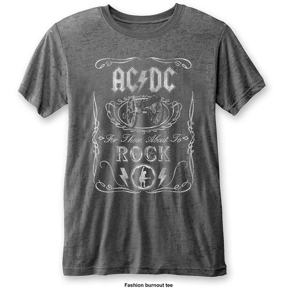 AC/DC Cannon Swig [T-Shirt] Grey