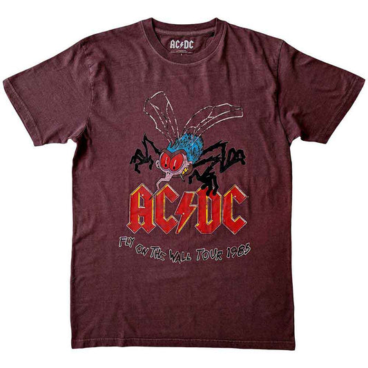 AC/DC Fly On The Wall Tour [T-Shirt] Red