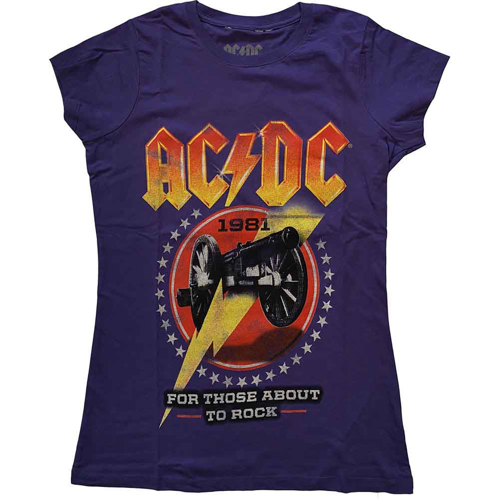 AC/DC For Those About To Rock '81 [T-Shirt] - Rock Band Apparel