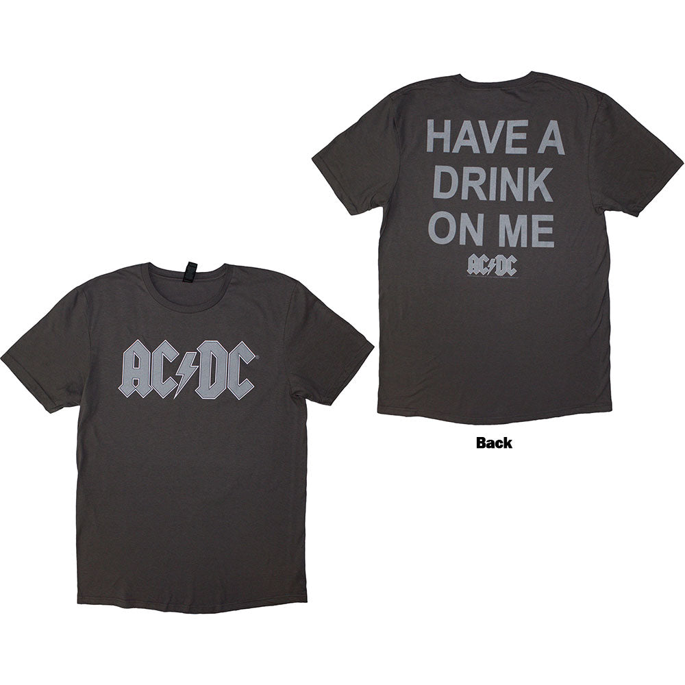 AC/DC Have A Drink On Me [T-Shirt] Grey