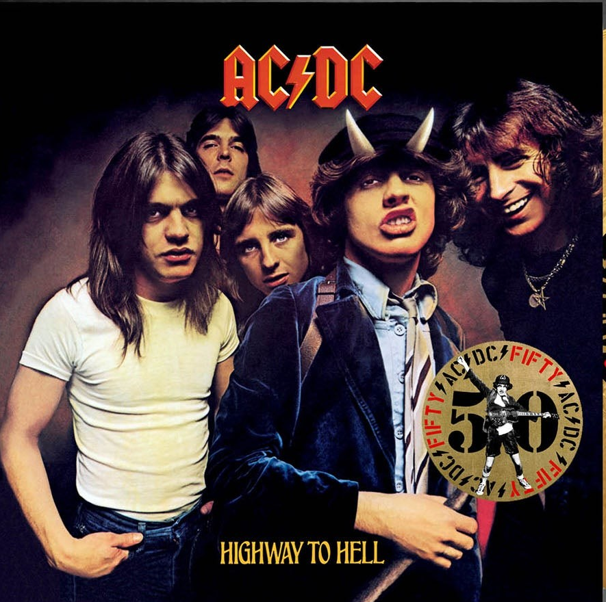 Highway To Hell: 50th Anniversary (Limited Edition, Hellfire Marble Colored Vinyl) [Vinyl]