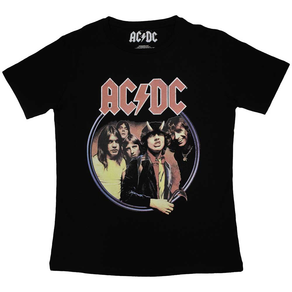 AC/DC Highway To Hell Circle [T-Shirt] - Rock Band Apparel