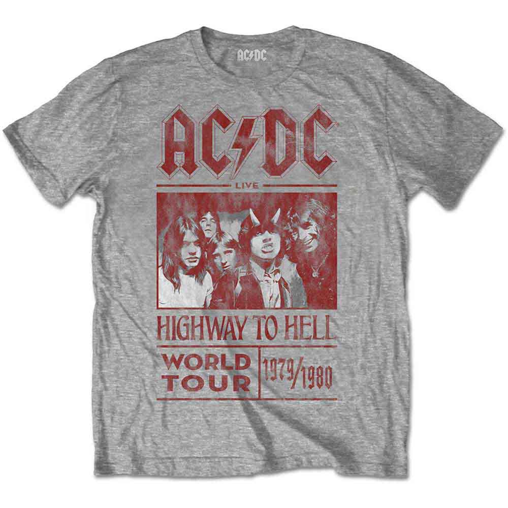 AC/DC Highway to Hell World Tour 1979/1980 [T-Shirt] - Rock Band Apparel