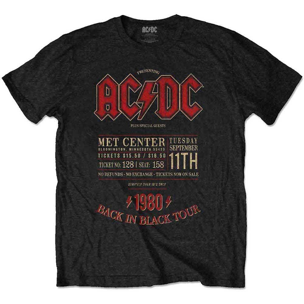 AC/DC Minnesota '80 [] Black