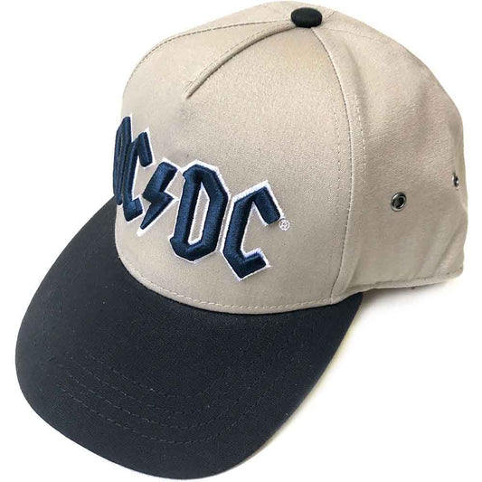 AC/DC Navy Logo [Hat] Black, Neutral