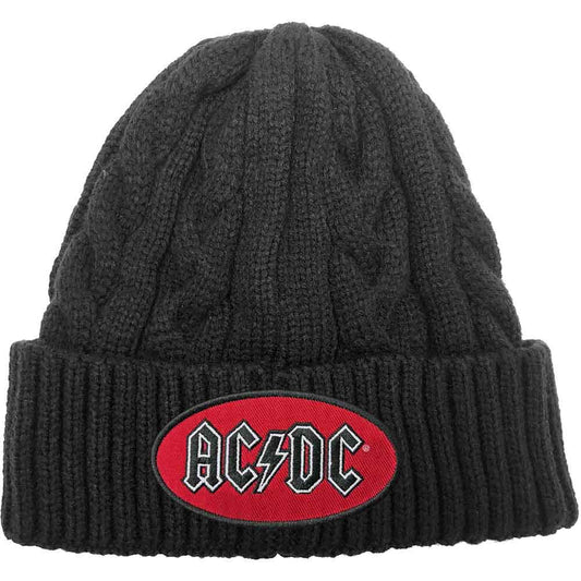 AC/DC Oval Logo [Hat] Black