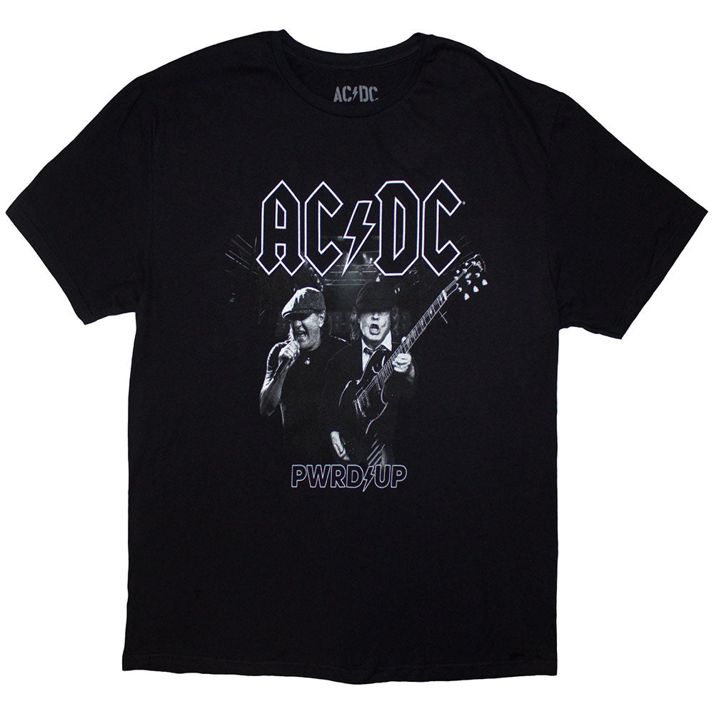 AC/DC PWRD-UP B&W Photo [T-Shirt] Black