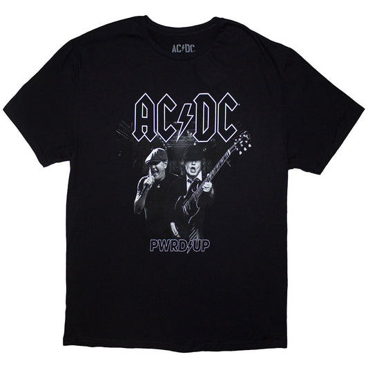 AC/DC PWRD-UP B&W Photo [T-Shirt] Black